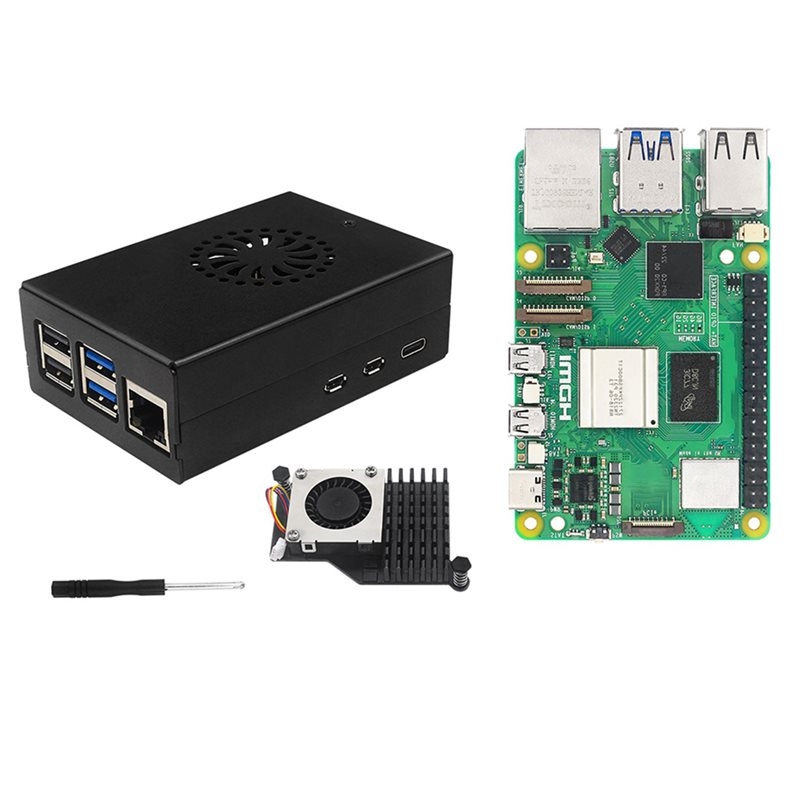 T23C، مجموعة أدوات البداية من  - مراجعة Raspberry Pi 5 8Gb Board وسعره
