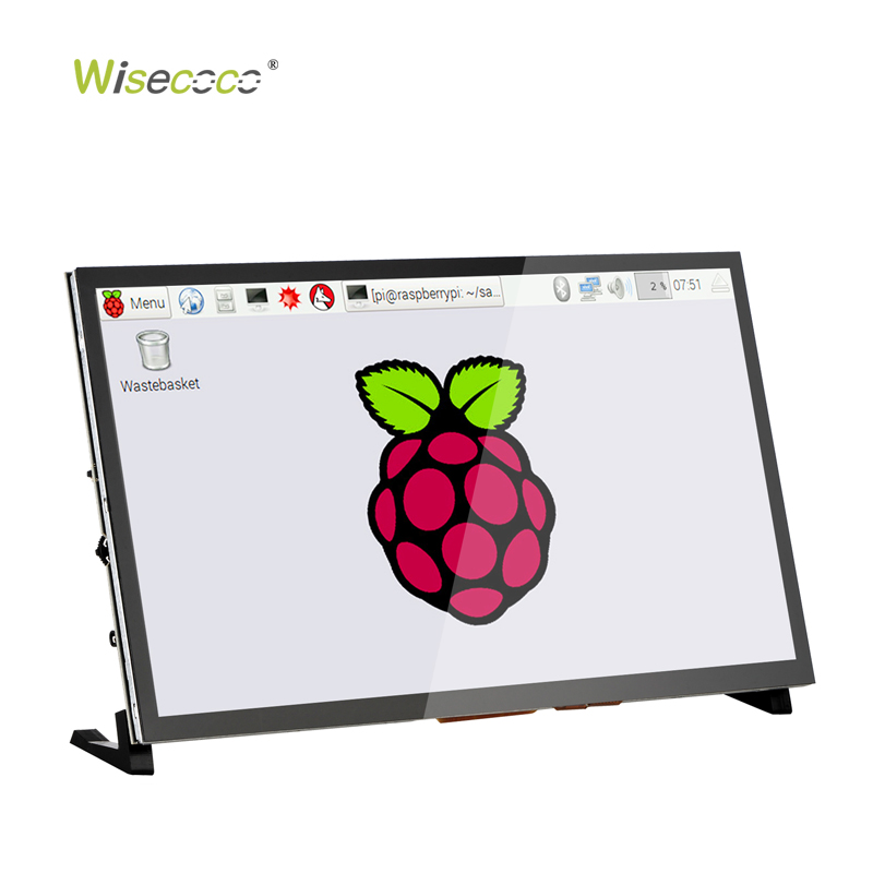 شاشة عرض لمسية LCD بلوحة IPS ع - مراجعة Raspberry Pi 10.1 Inch Capacitive Touch Screen Ips وسعره