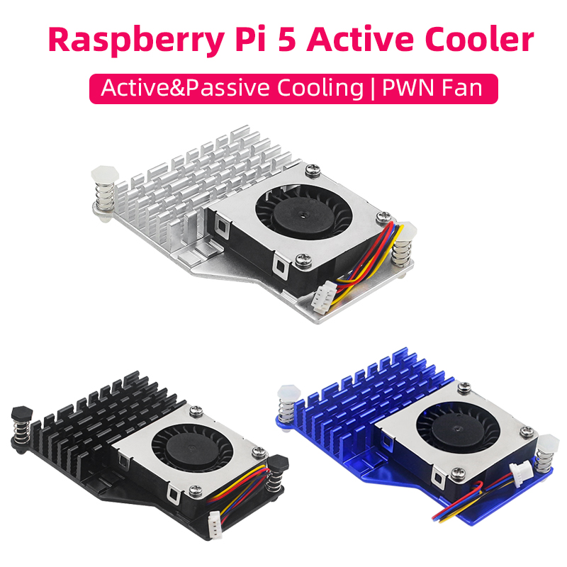 Raspberry Pi 5 Active Cooler م - مراجعة Argon One V3 M.2 Nvme Case وسعره