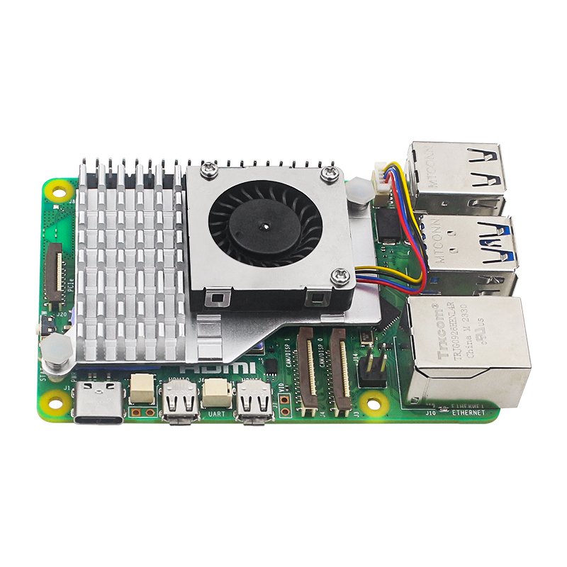 Raspberry Pi 5 Active Cooler م - مراجعة Argon One V3 M.2 Nvme Case وسعره
