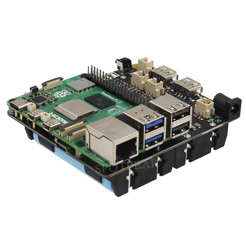 لوحة توسيع UPS لـ Raspberry Pi - مراجعة Raspberry Pi Uninterrupted Power Supply Ups 18650 وسعره
